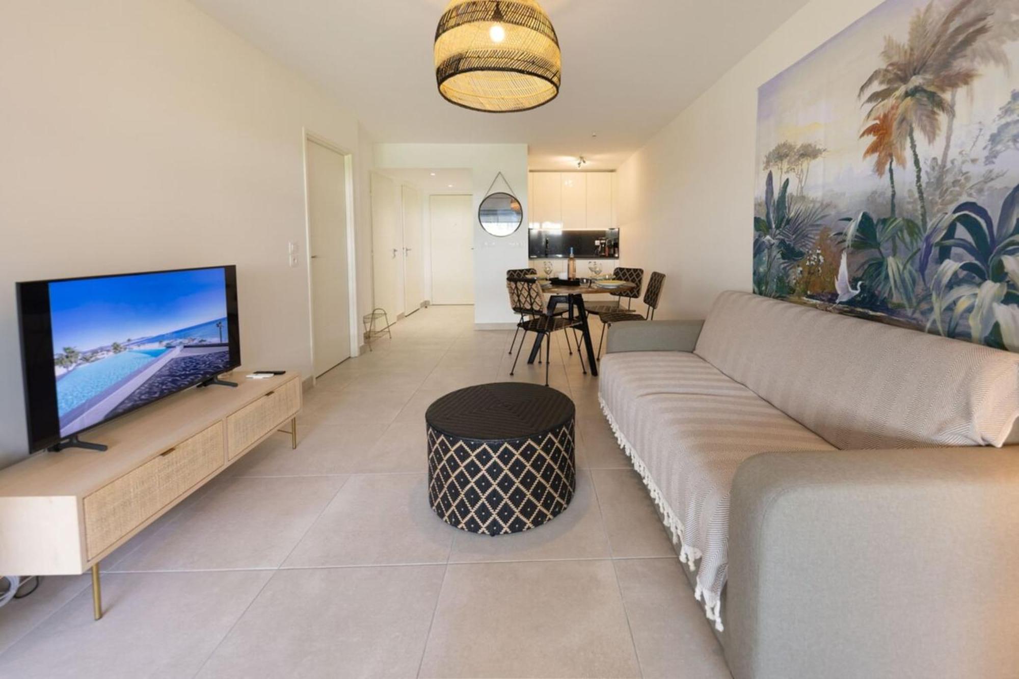 06Ah - Superb Waterfront T2 - Swimming Pool Apartment Villeneuve-Loubet Ngoại thất bức ảnh